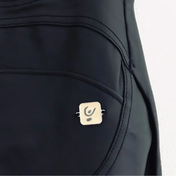 FREDDY WRUP Faux Leather High Waisted Pants Ankle Length Black - Picture 13 of 16